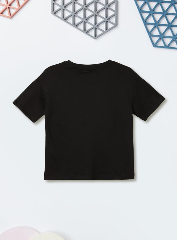 Girls Printed T-shirts - Pack of 2
