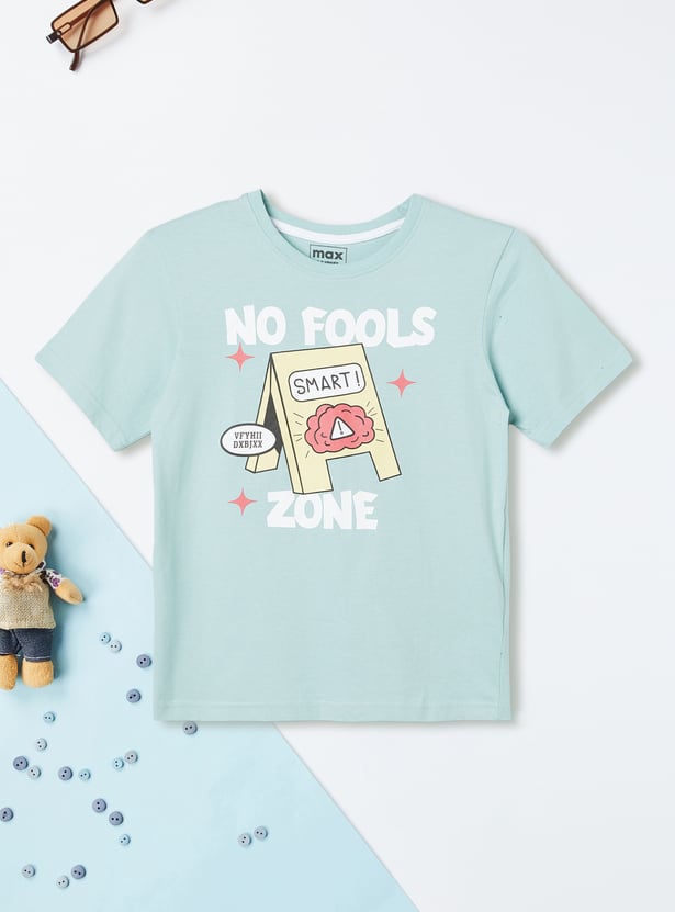 Boys Printed T-shirts - Pack of 2
