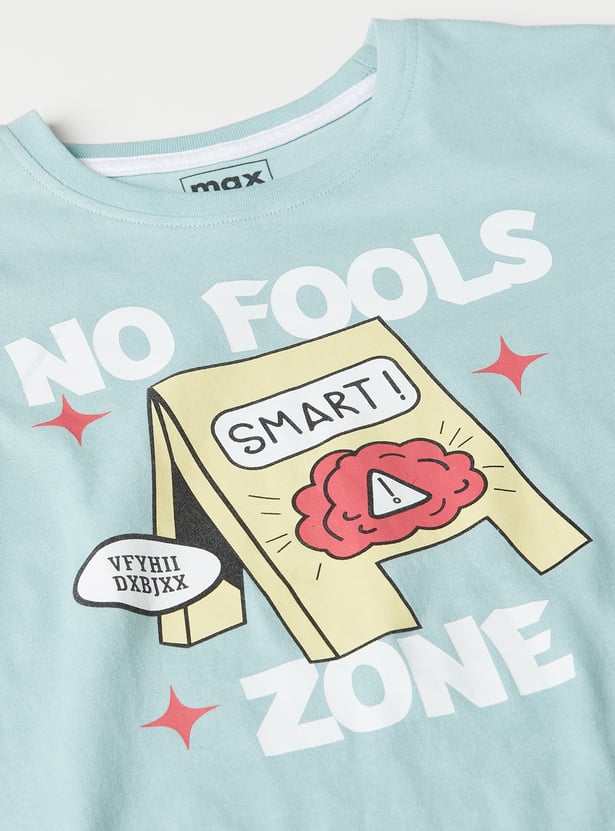 Boys Printed T-shirts - Pack of 2