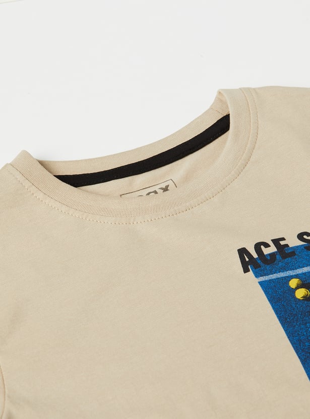 Boys Printed T-shirts - Pack of 2