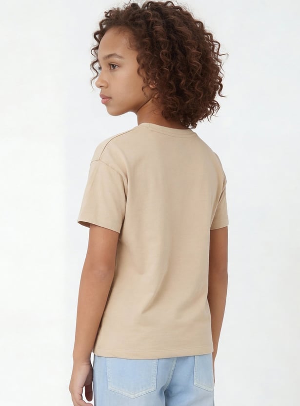 Girls Printed T-shirt - Pack of 2