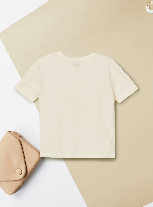 Girls Printed T-shirt - Pack of 2