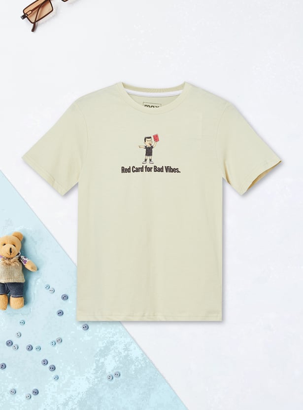 Boys Printed T-shirts - Pack of 2