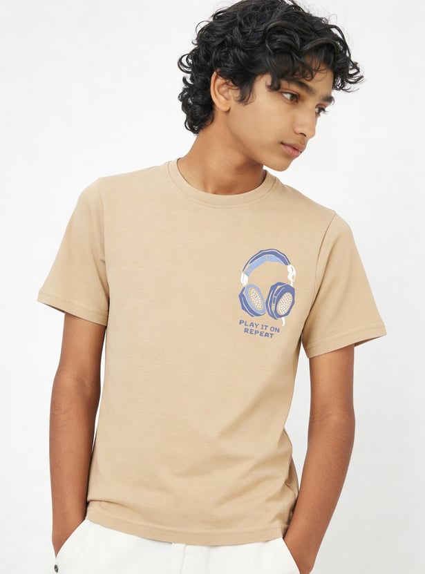Boys Printed T-shirt - Pack of 2