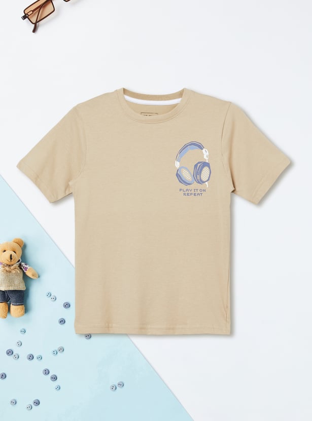 Boys Printed T-shirt - Pack of 2