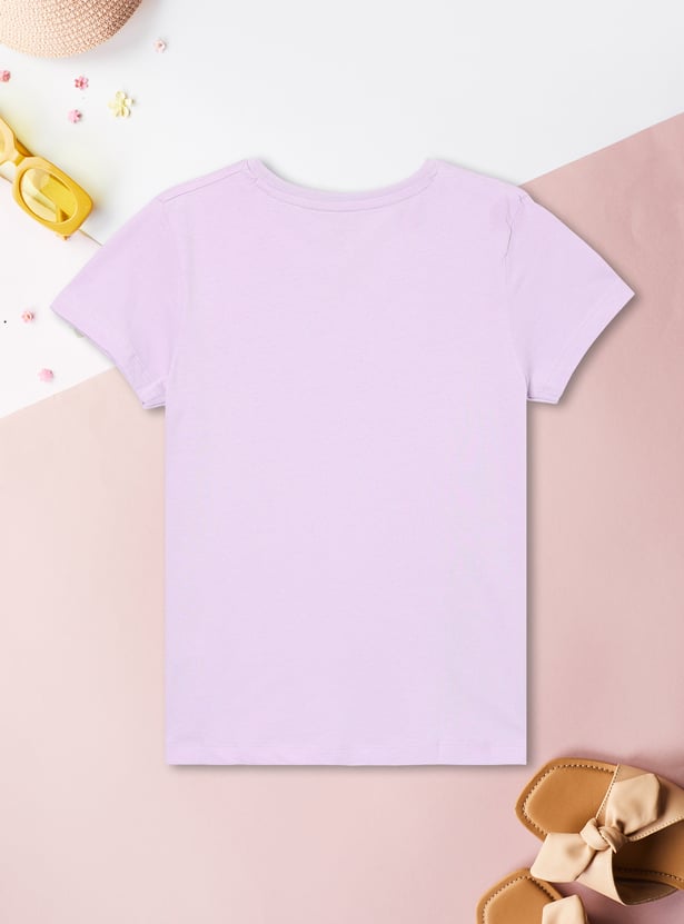 Girls Printed T-shirt - Pack of 2