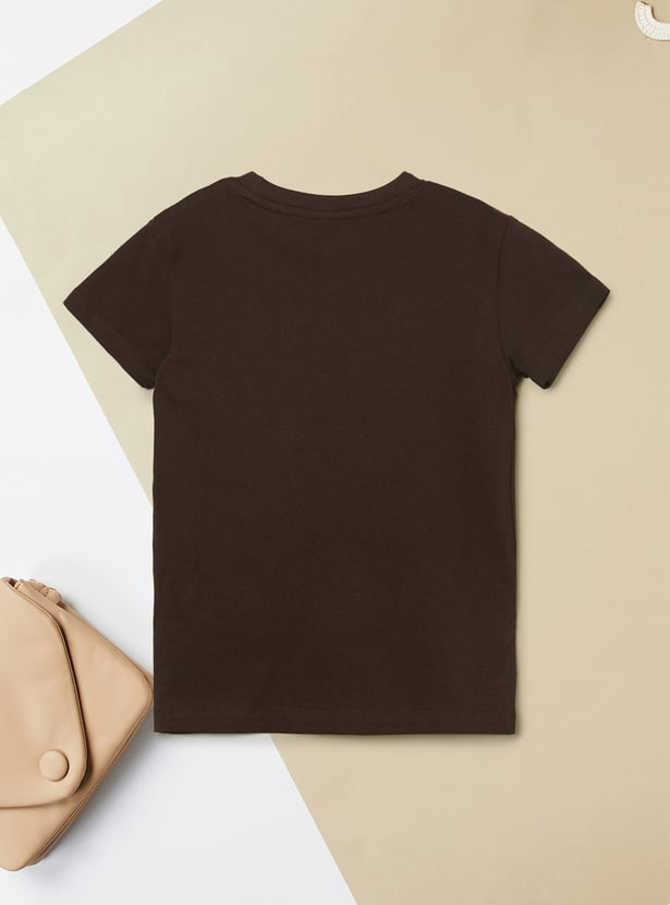 Girls Printed T-shirt - Pack of 2