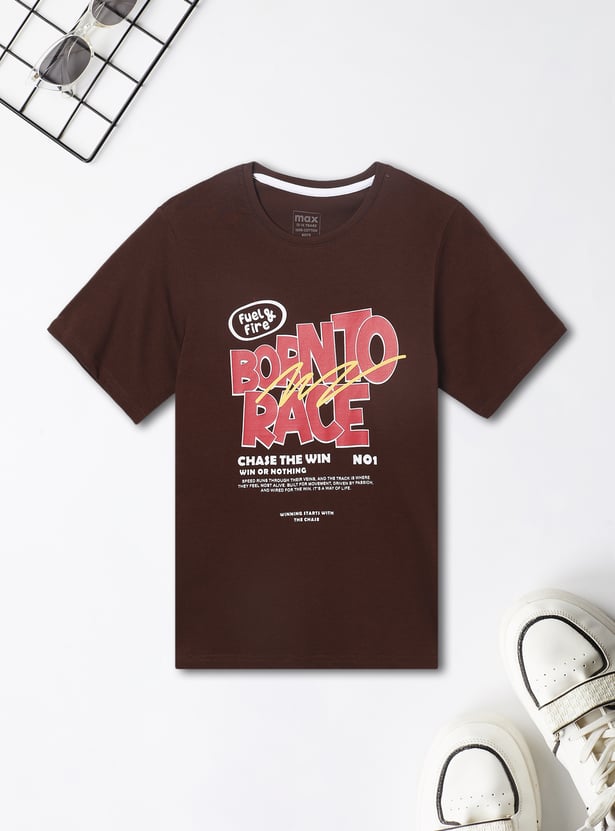 Boys Printed T-shirts - Pack of 2