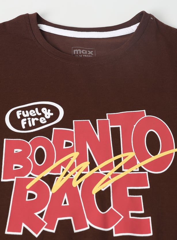 Boys Printed T-shirts - Pack of 2
