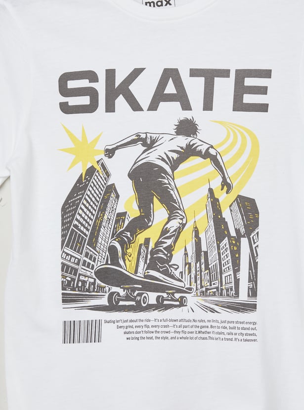 Boys Printed T-shirt - Pack of 2