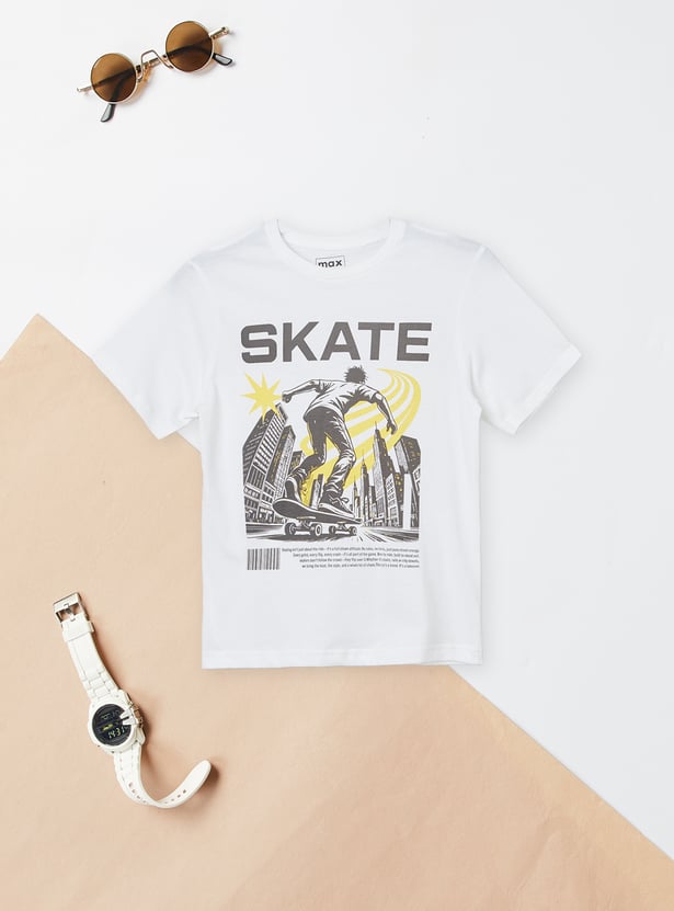 Boys Printed T-shirt - Pack of 2