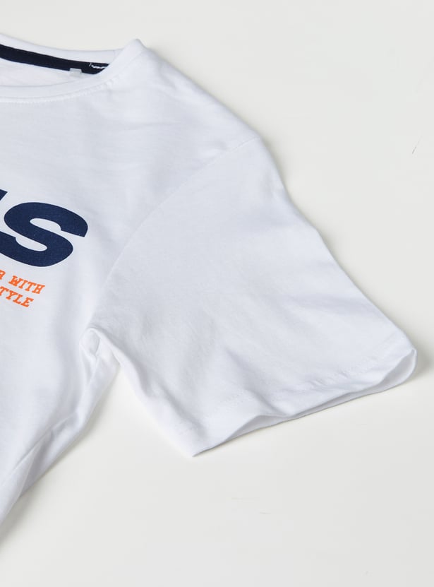 Boys Printed T-shirt - Pack of 2