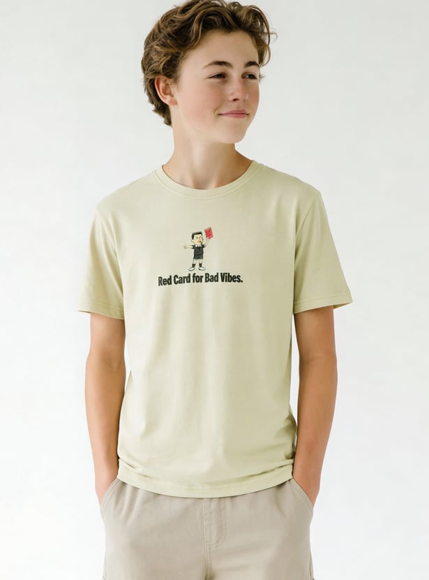 Boys Printed T-shirt - Pack of 2
