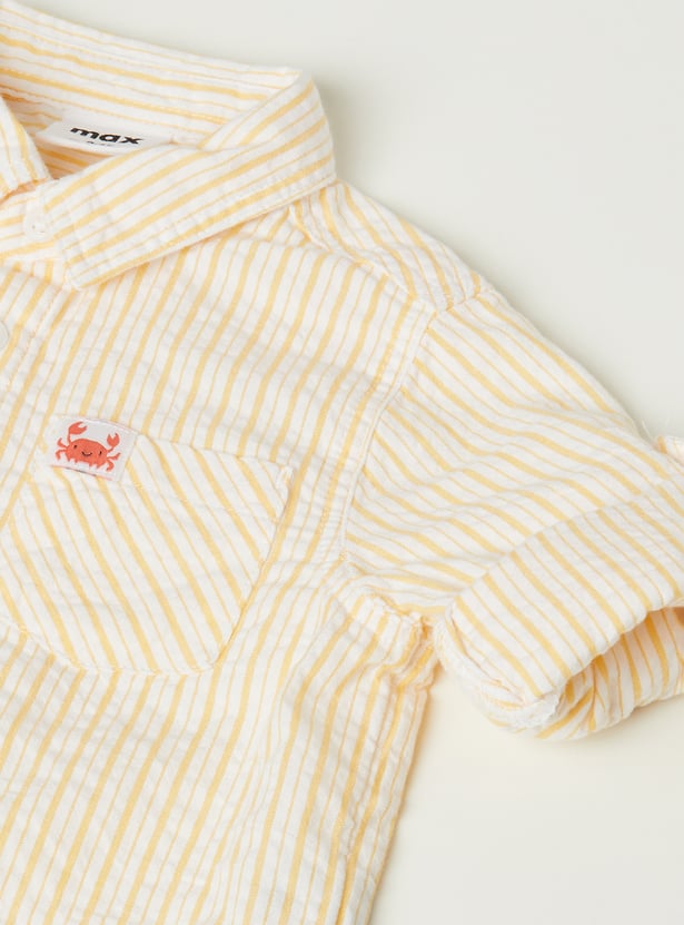 Boys Striped Shirt - Pack of 2