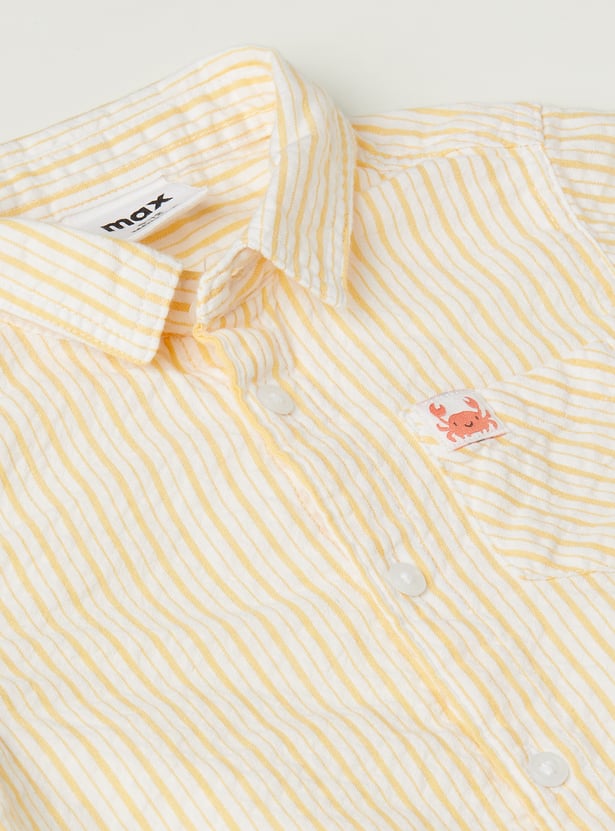 Boys Striped Shirt - Pack of 2