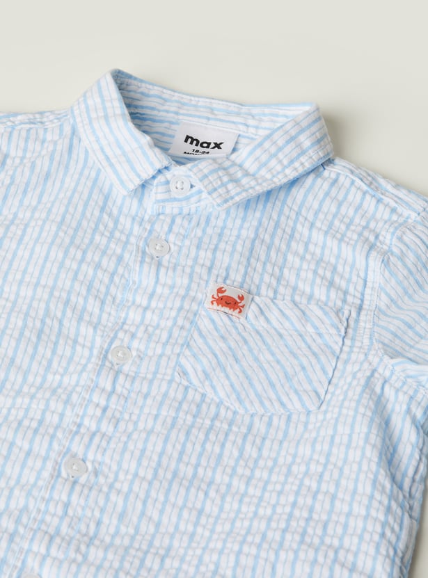 Boys Striped Shirt - Pack of 2