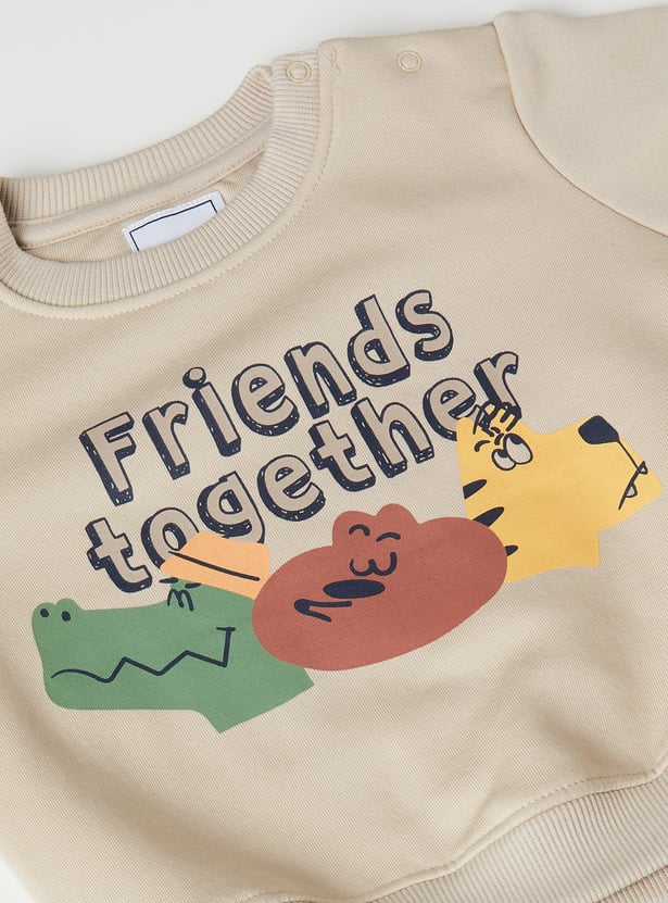 Boys Printed Sweatshirt - Pack of 2