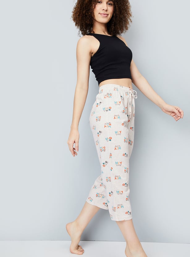 Women Character Print Capri - Pack of 2