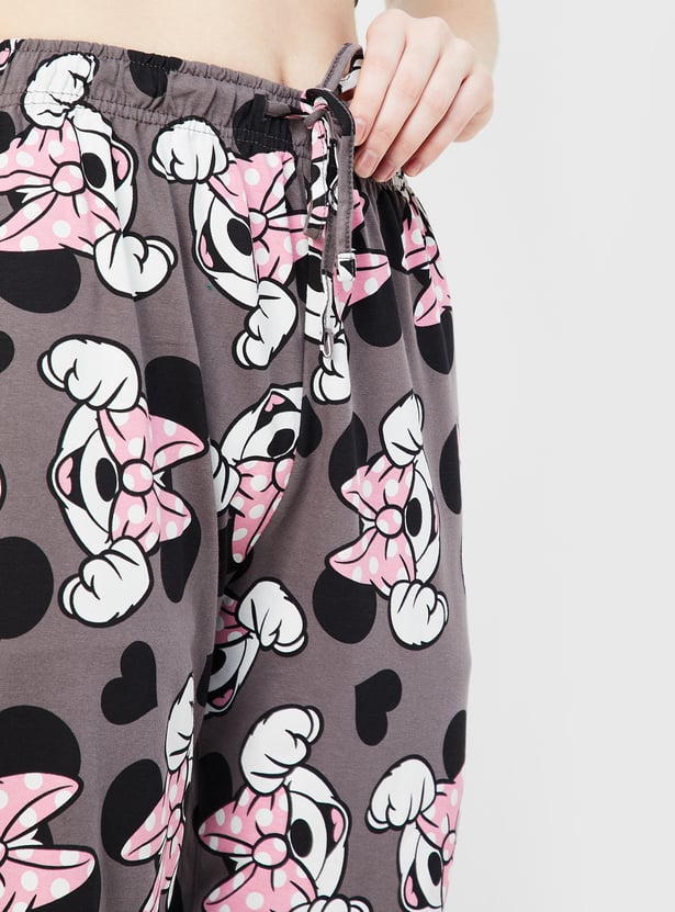Women Character Print Capri - Pack of 2