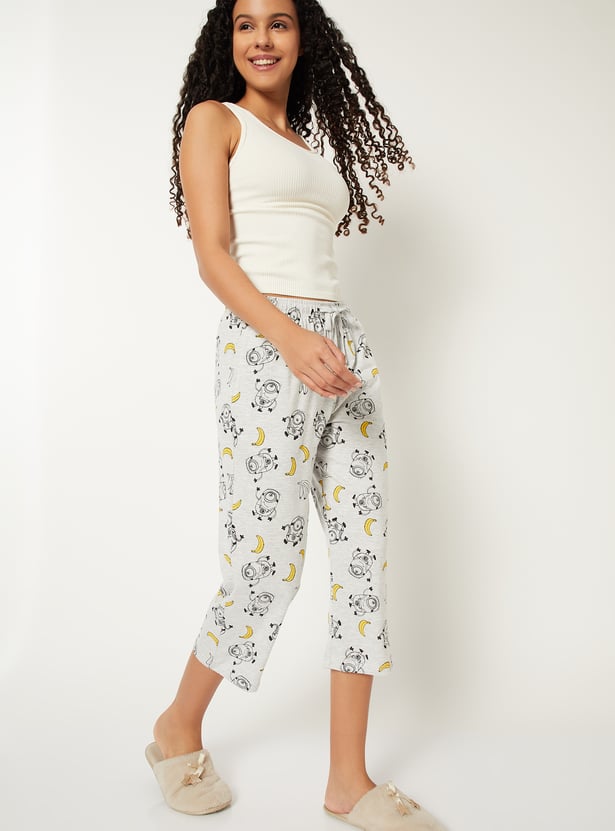 Women Printed Capris - Pack of 2