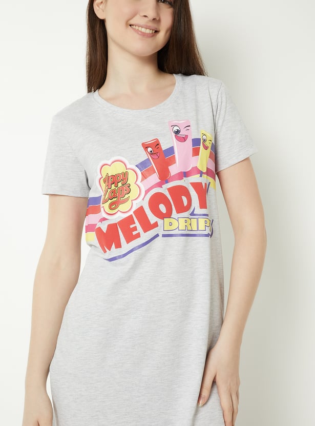 Women Printed Nightdresses - Pack of 2