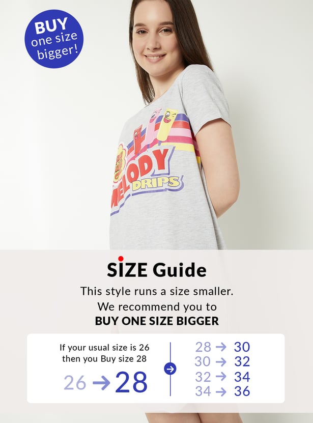 Women Printed Nightdresses - Pack of 2