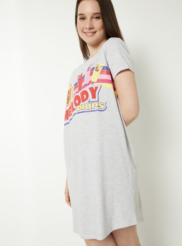 Women Printed Nightdresses - Pack of 2