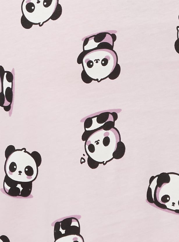 Women Printed Nightdress - Pack of 2