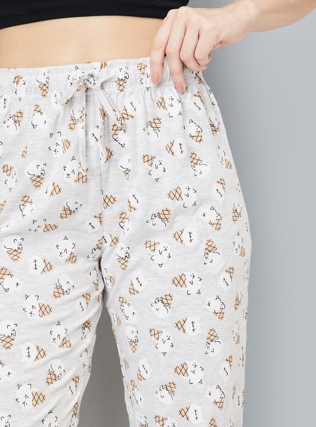 Women Printed Pyjamas - Pack of 2