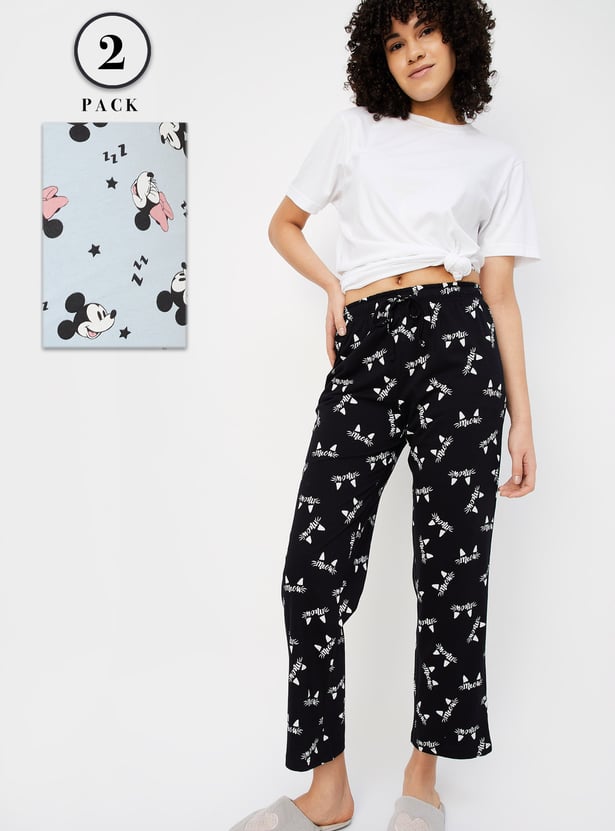Women Printed Pyjamas - Pack of 2