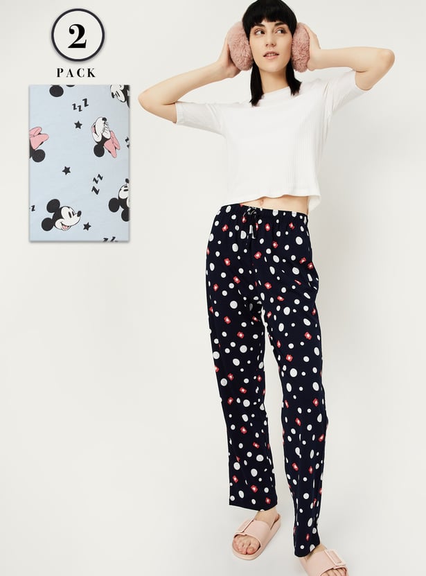 Women Printed Pyjamas - Pack of 2