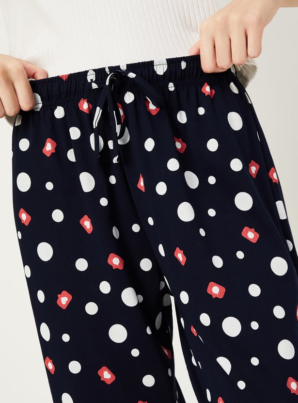 Women Printed Pyjamas- Pack of 2