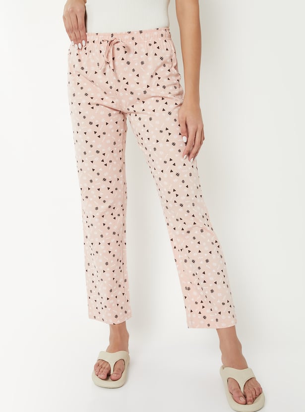Women Printed Pyjamas- Pack of 2