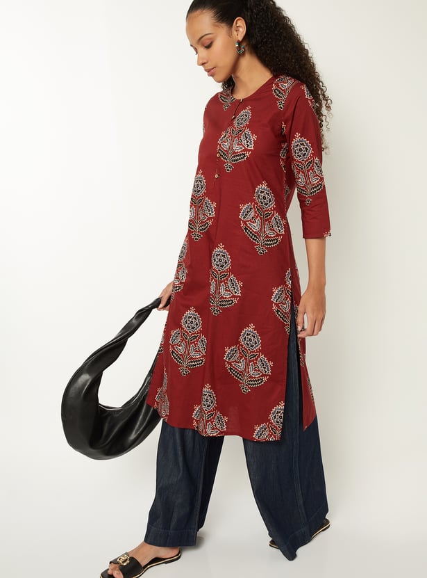 Kalki x Max Women Printed Straight Kurtas - Pack of 2