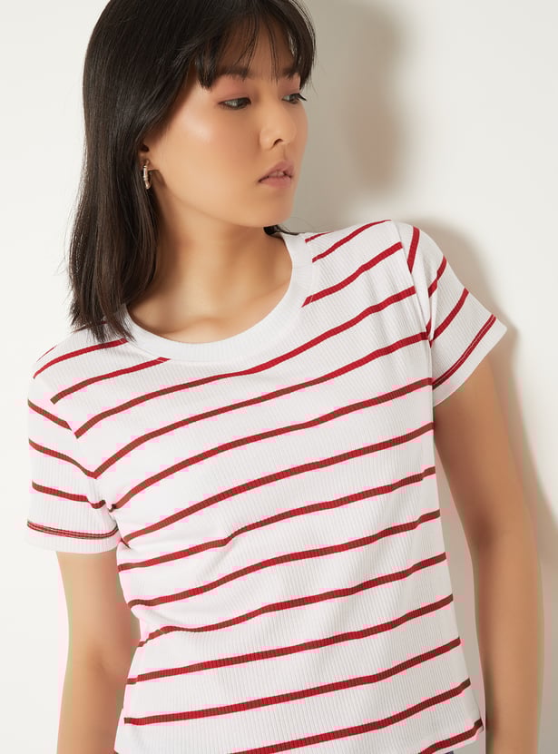 Women Striped T-shirt