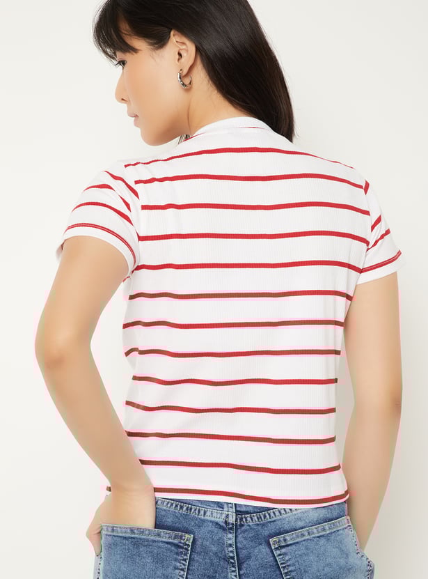 Women Striped T-shirt
