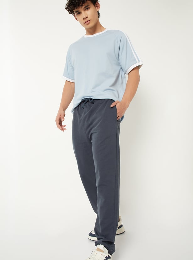 Men Solid Athleisure Joggers