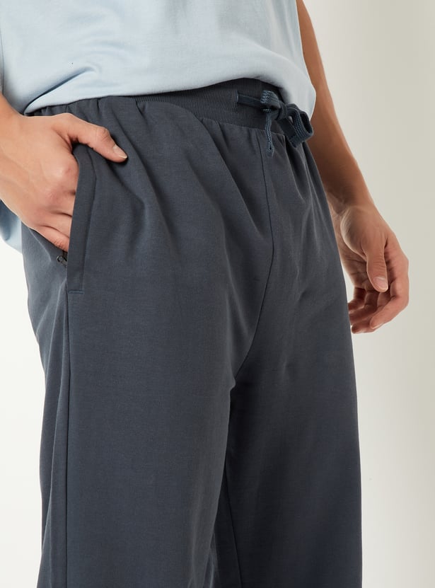 Men Solid Athleisure Joggers