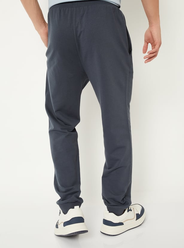 Men Solid Athleisure Joggers
