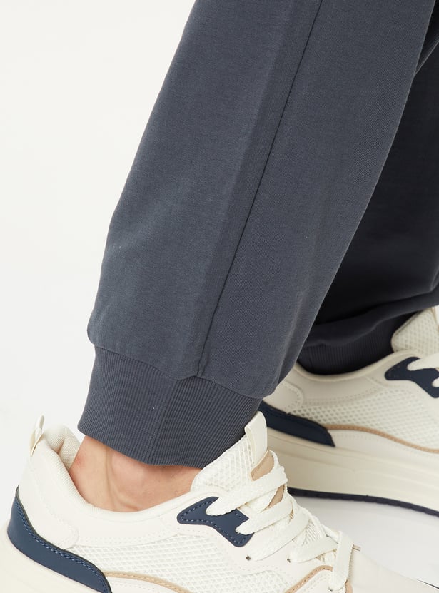 Men Solid Athleisure Joggers