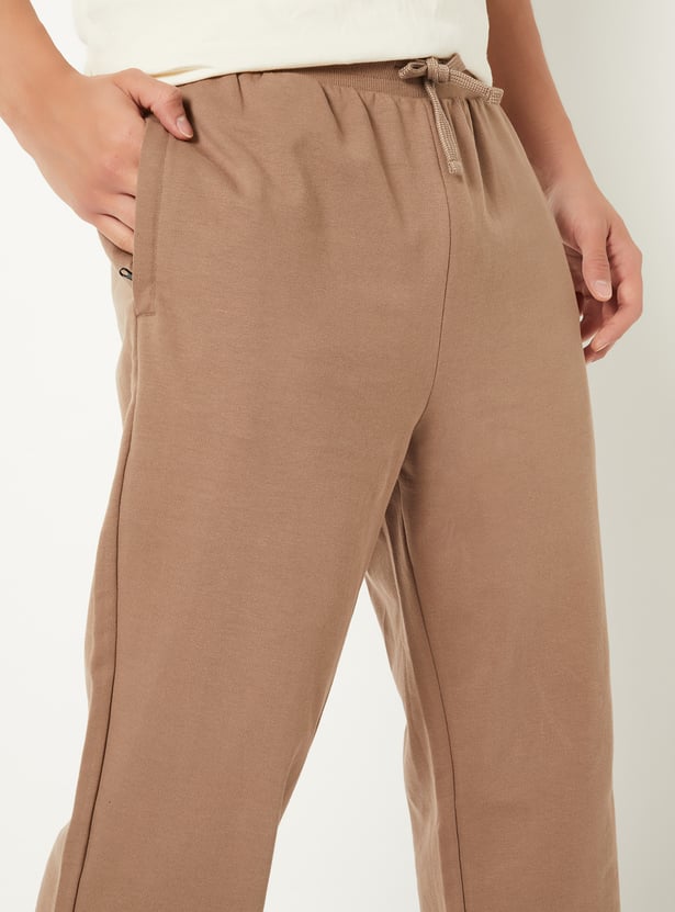 Men Solid Athleisure Joggers