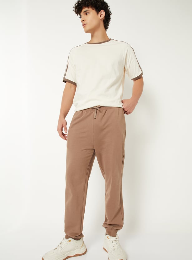 Men Solid Athleisure Joggers