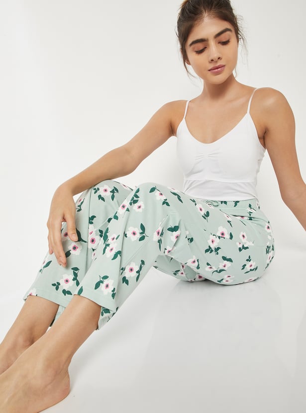 Women Floral Print Pyjamas