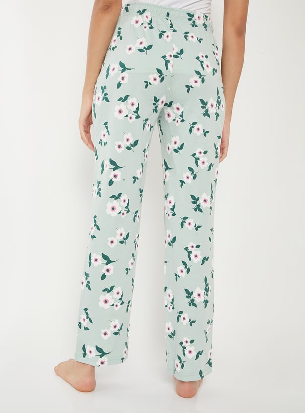 Women Floral Print Pyjamas