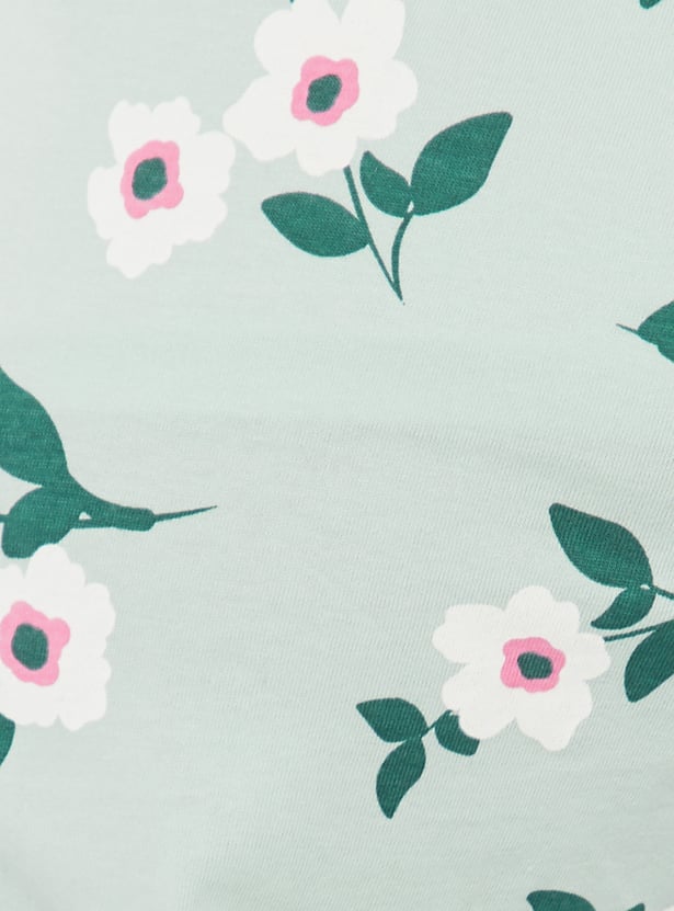 Women Floral Print Pyjamas