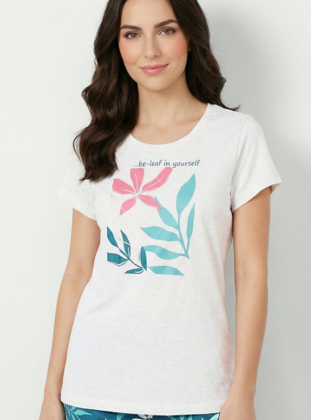 Women Printed PJ Set
