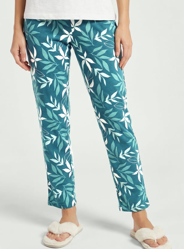 Women Printed PJ Set