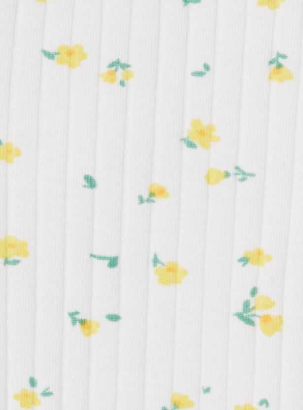 Girls Ribbed Shorts - Pack of 2