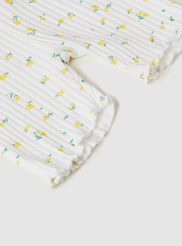 Girls Ribbed Shorts - Pack of 2