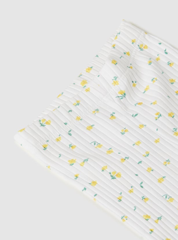 Girls Ribbed Shorts - Pack of 2